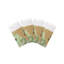 Serviettes de table en satin de coton Palm Springs