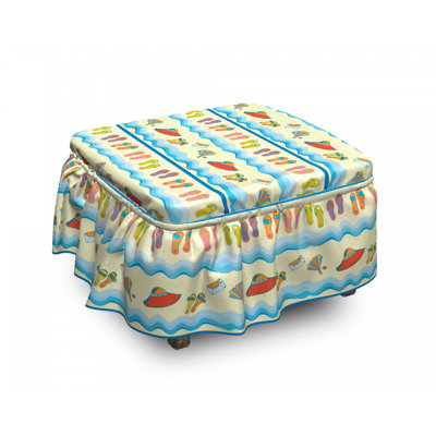 Ottoman Slipcover