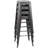 Holubice 30" H Stackable Backless Metal Bar Stools-1157021861