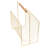 Aldo Metal Free Standing Magazine Rack