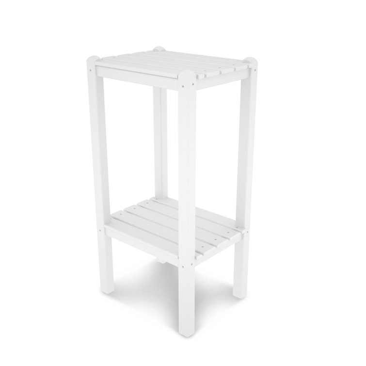 Two Shelf Bar Side Table