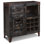 Armoire et bar City Wine - New York - 36 po - avec graffiti