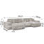Mollis 6 Seater Corduroy Sofa Bed-2025651694