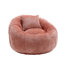Fauteuil à billes moderne avec repose-pieds et coussin-1254605887