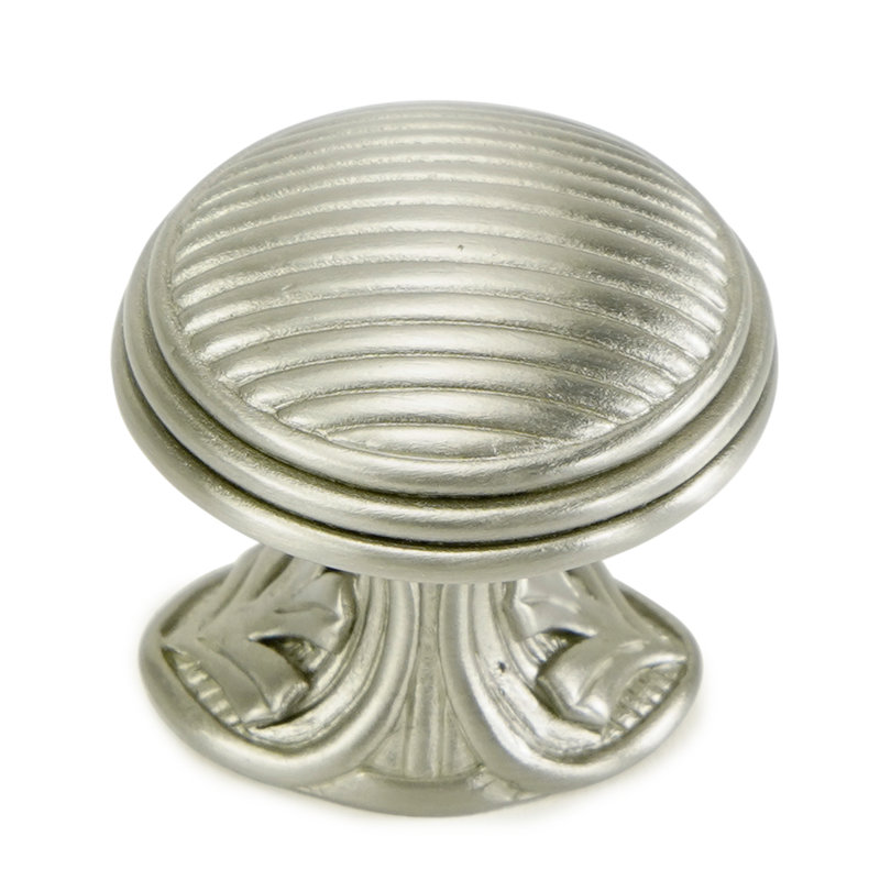CAMBRIDGE ROUND KNOB, Satin Nickel