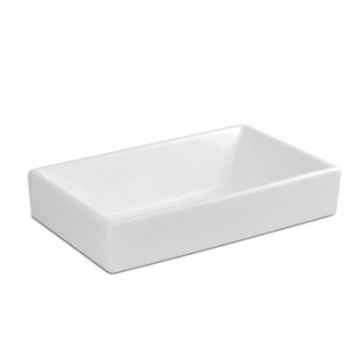 Icera Karo 15.38'' White Vitreous China Rectangular Bathroom Sink