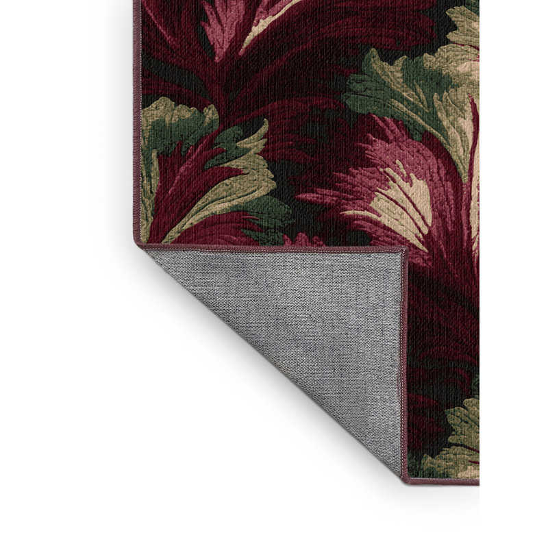  Tapis lavable Radicchio, Carré 4 pi