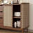 Multifunction Rattan Weaving Sideboard Cabinet