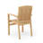 Kia 8 - Person Teak Wood Patio Dining Set with Oval Table , Cushions Included