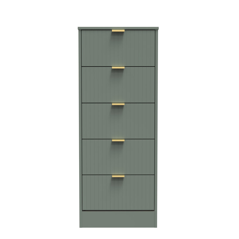 Barriner Bedside Table, Reed Green