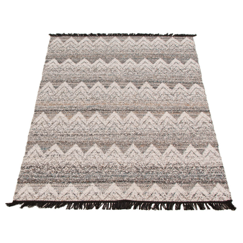 Kilim gris Ankara 3 pi 10 po x 6 pi 1 po