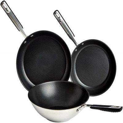 Kempston Ceramic Non-Stick Frying Pan Set