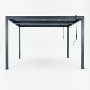 PURE 3x3m Manual Louvered Roof LED Pergola