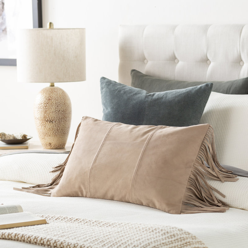 Housse de coussin Salet, Brun clair