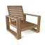 Capistrano Outdoor Teak Lounge Chair-1365422666