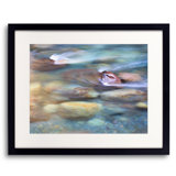 Ohanapecosh River Abstract 4 Print by Bruce Heinemann