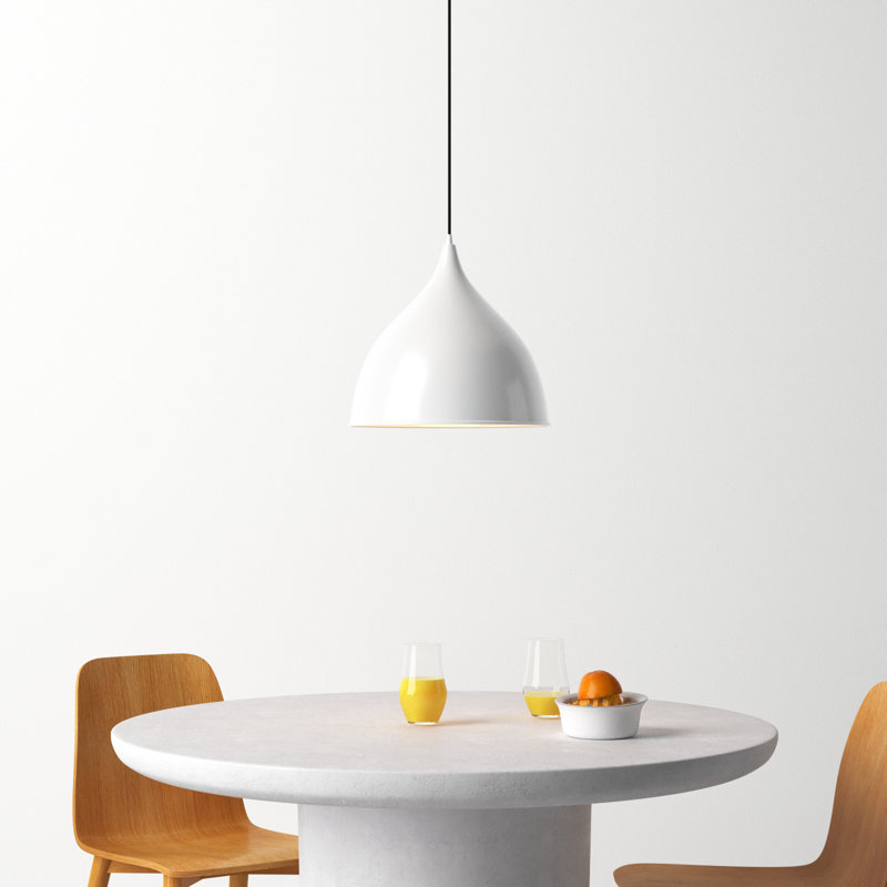 Newman 1 - Light Single Pendant, White