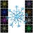 Snowflake Colour Changing RGBWW Lighted Display