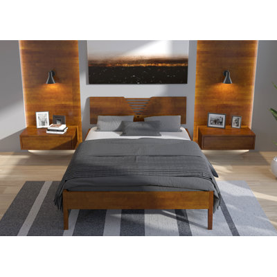 Solid Wood Bed