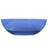 Blue Transparent Oval Soaking Bathtub, 64 Inch, Freestanding, For Bathroom Luxury Feel Freestanding Transparent, Oval, High - Quality Resin Build