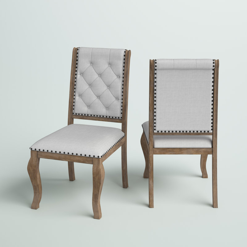 Chaise rembourrée Acworth, Brun orge