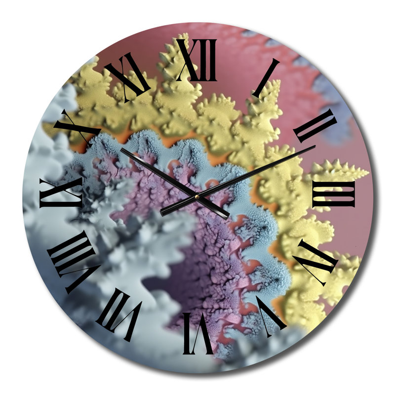 Horloge murale Daleth - Fractals, Petit