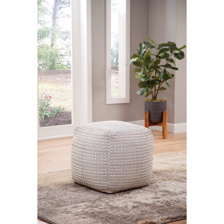 Wrought Studio Golla Upholstered Pouf & Reviews