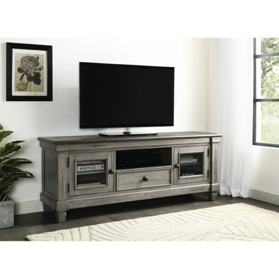 Meuble télé avec rangement et tiroir, en bois de couleur café et gris antique. Pour les téléviseurs de 50 à 59 pouces, le rangement de tiroir pour le salon convient à 50 à 59 caractéristiques, meubles