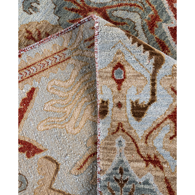Overdyed One-of-a-Kind 8' 1" X 10' 4" Hand Knotted Area Rug