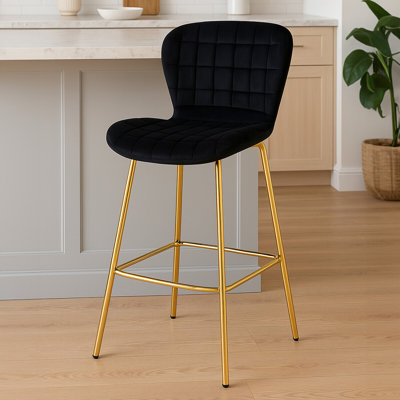Adone Upholstered Counter Stool