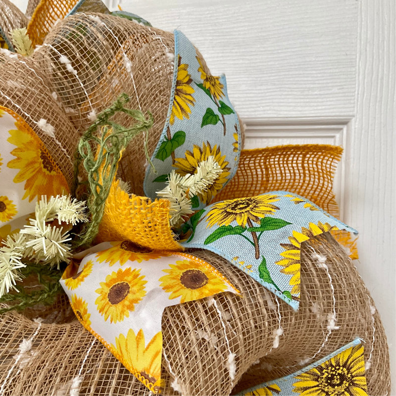 Couronne florale You Are My Sunshine