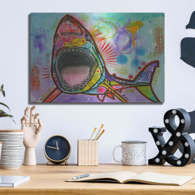 " Shark 1 " by Dean Russo, 12'' H X 16'' W