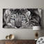 Snow Leopard Sanctuary - Toile tendue avec châssis - Prêt à accrocher-1949267190