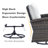 8 - Person Patio Conversation Set with Cushions-1722831005-1722830981
