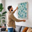 Medallion Pattern Geometric - Wrapped Canvas-680765123-680765147