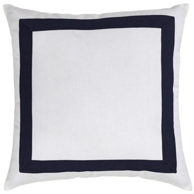 Amalfi Linen Cotton Feather Down Fill Pillow Cover with Insert