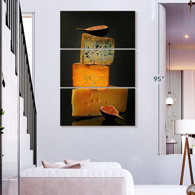 Yarlin Cheese And Figs, 74" H x 48" W