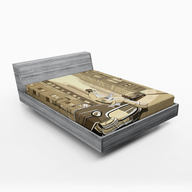 Drap-housse de musique jazz, Drap-housse de taille double