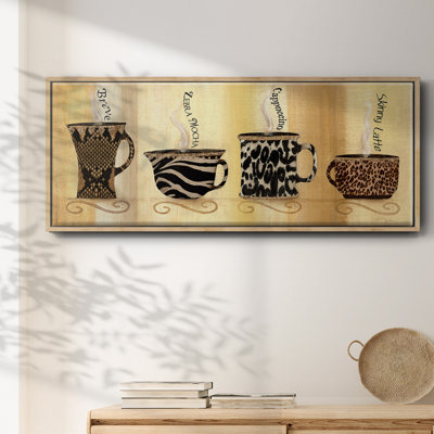 Café Exotica II- Framed Canvas