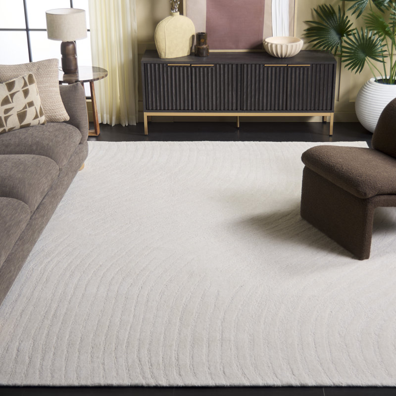 Marierose 203 Hand Tufted Wool Pile Abstract Indoor Use Only Rug, Rectangle 8' x 10'