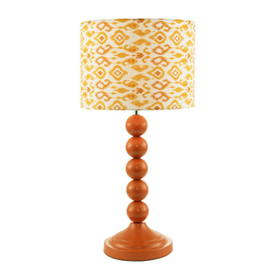 45Cm Orange Table Lamp
