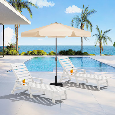 Swann Outdoor Chaise Lounge