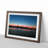 Fuchsia Sky Above the Mountains in Abstract - Picture Frame Graphic Art Print-55723998-55723999