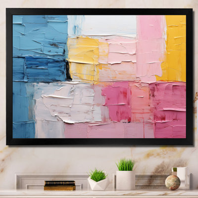 Patchwork abstrait II - impression