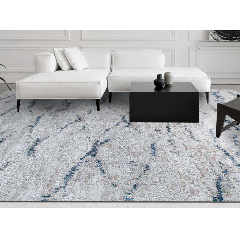 Abstract Area Rug, Rectangle 2' x 3'