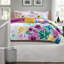Ensembles de literie antimicrobiens en polyester, grand lit à motif floral pour la maison