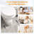 7" Height Toilet Stool