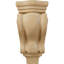 Très petit corbeau en bois de pilastre traditionnel-58020066