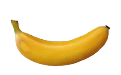 Statue de banane Burkle superposée