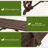 Outsunny 2-Person Wooden Wagon Wheel Bench-1487986962